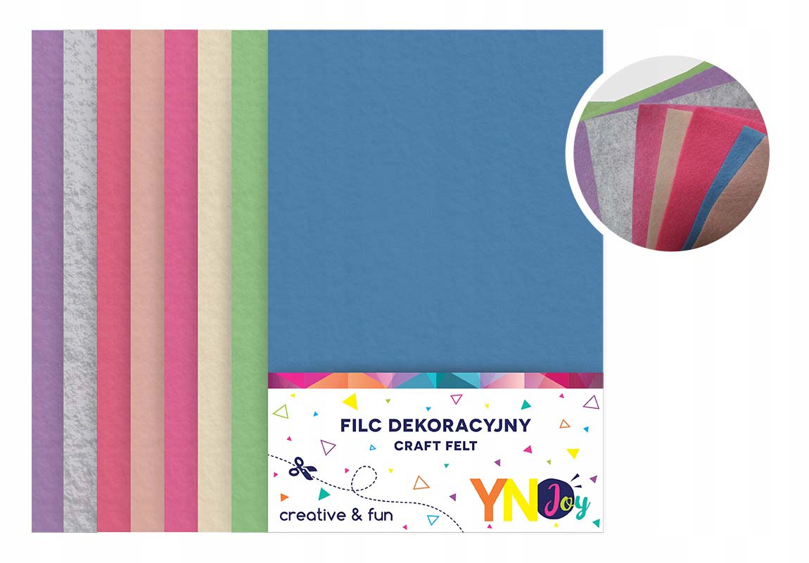 Listovi u pastelnoj boji A4 CRAFT FELT Eva pena 