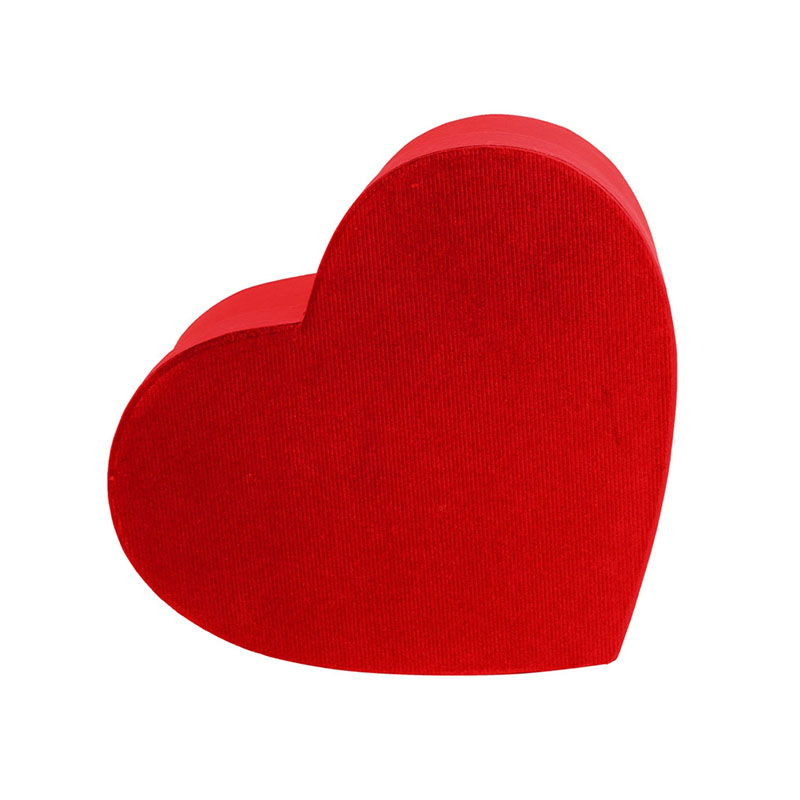 Ukrasna papirna kutija CRVENO SRCE M 