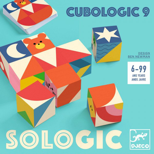 DJECO drvena slagalica CUBOLOGIC 9 