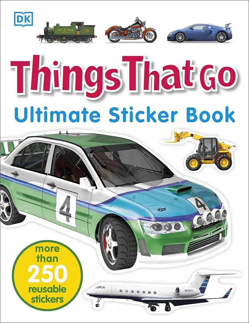 THINGS THAT GO ULTIMATE STICKER BOOK