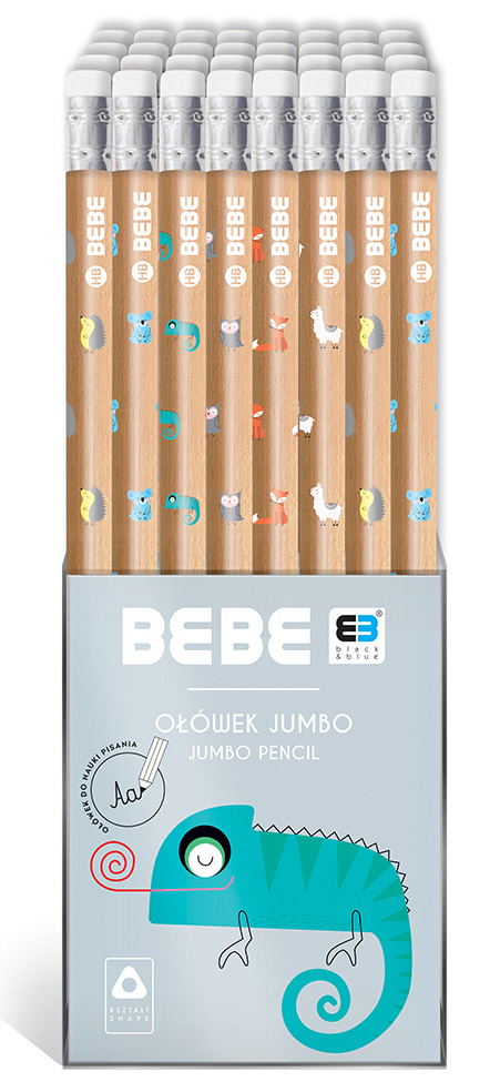 Drvena olovka HB-  JUMBO 