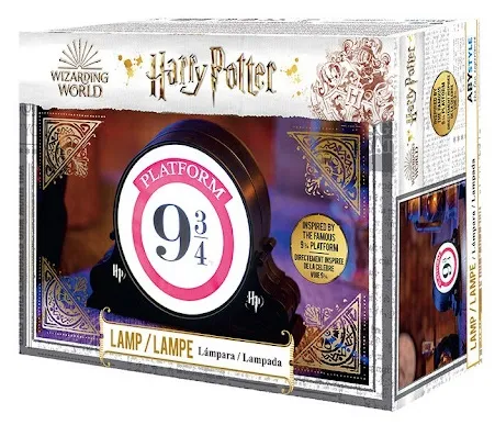 HARRY POTTER stona lampa PLATFORMA 9 3/4