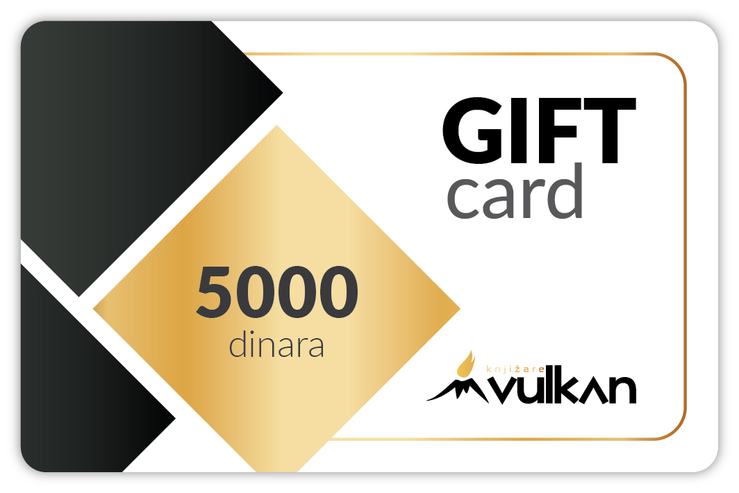 GIFT KARTICA / VAUČER zlatni kvadrat 5000 