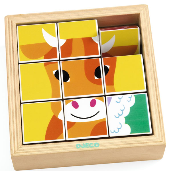 Drvene puzzle za decu ŽIVOTINJE 