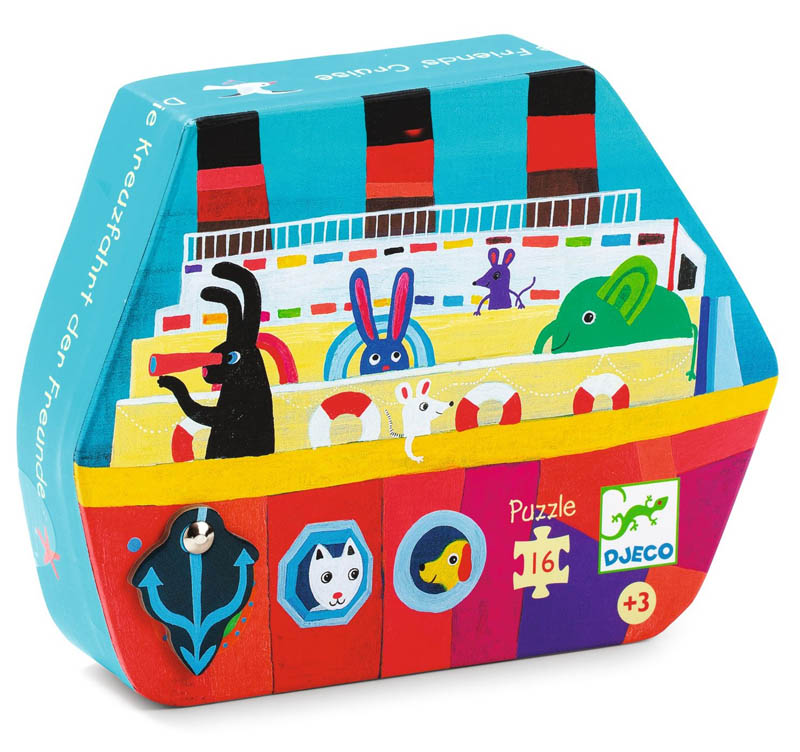 Puzzle za decu BROD 16kom 