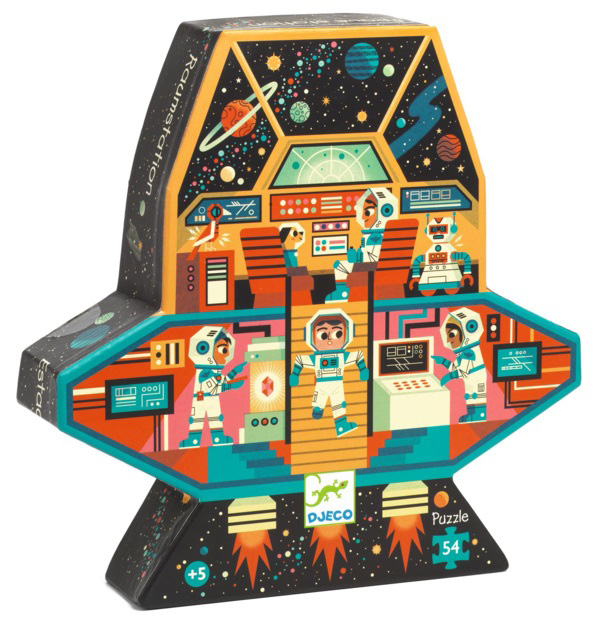 Puzzle za decu SVEMIRSKA STANICA 54 kom 