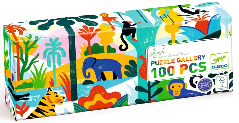Puzzle za decu DŽUNGLA 100 kom 