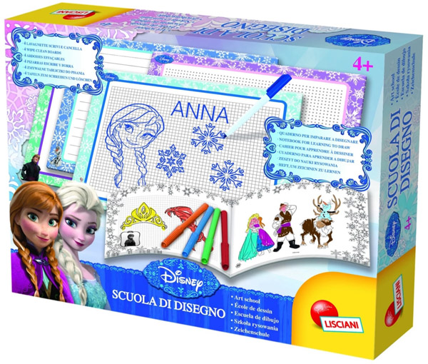 FROZEN kreativni set ŠKOLA DIZAJNA - LISCIANI 