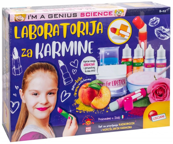 Edukativni set LABORATORIJA KARMINA - LISCIANI 