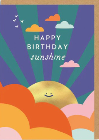 Rođendanska čestitka HAPPY BIRTHDAY SUNSHINE 