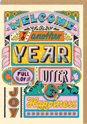 Rođendanska čestitka ANOTHER YEAR FULL OF HAPPINESS 