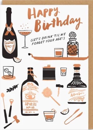 Rođendanska čestitka LUCKY DRINK 