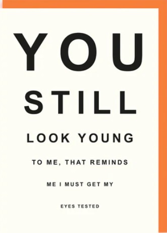 Rođendanska čestitka EYES TESTED 