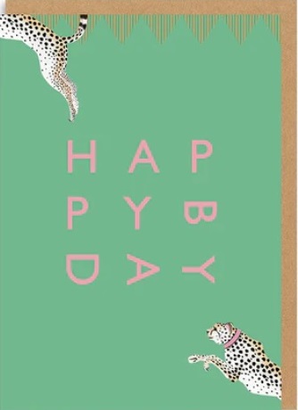 Rođendanska čestitka CHEETAH 