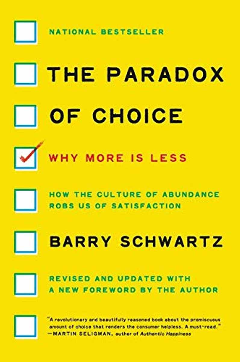 PARADOX OF CHOICE 