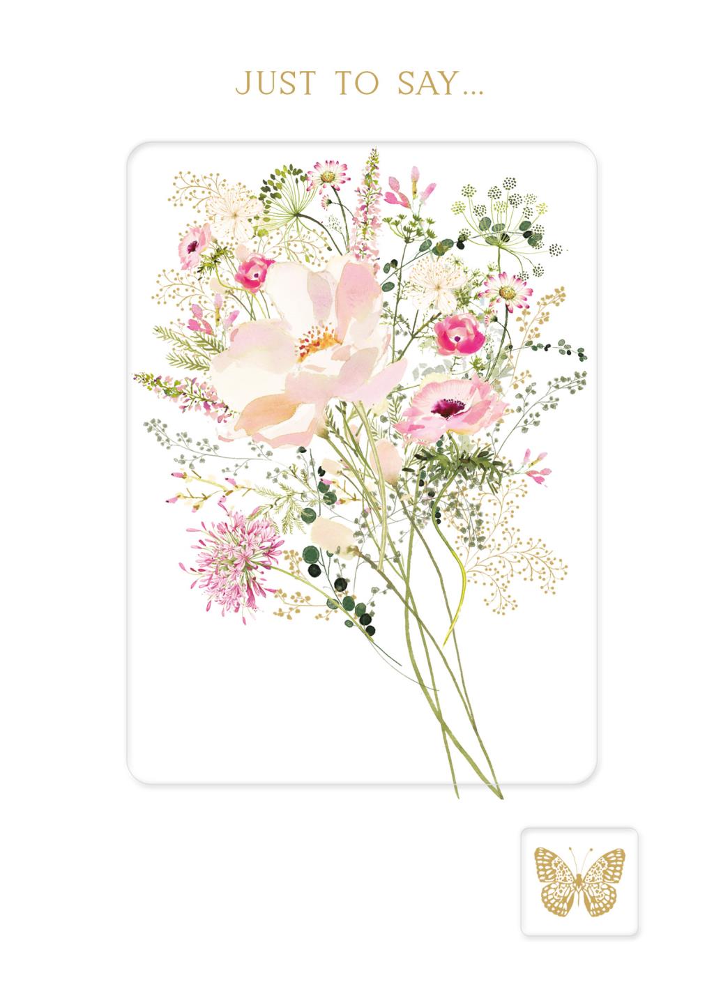 Čestitka DELICATE FLOWER 