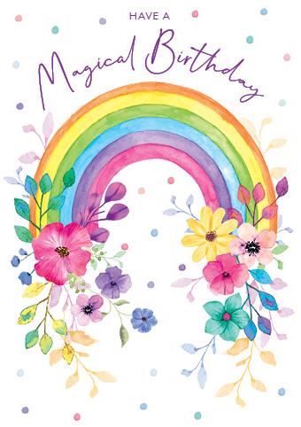 Rođendanska čestitka MAGICAL BIRTHDAY 
