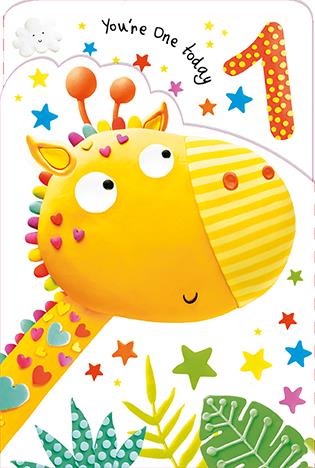 Rođendanska čestitka ŽIRAFA 