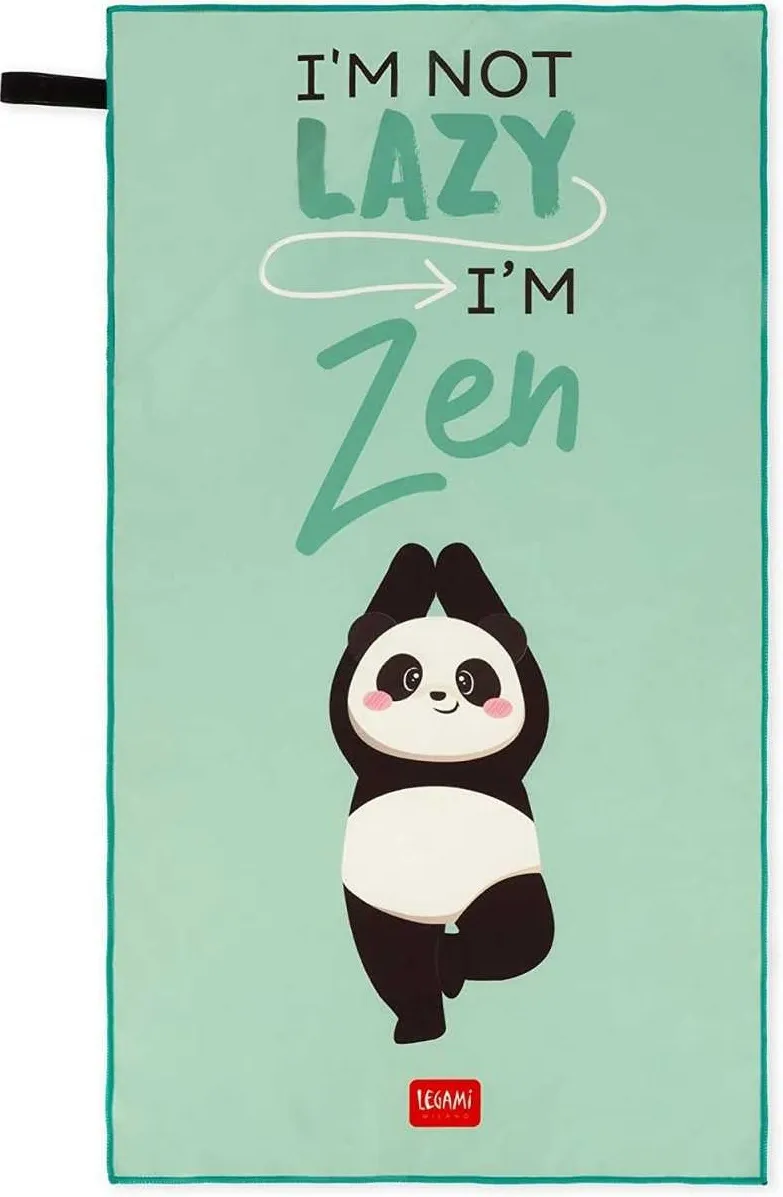 Peškir za fitnes PANDA - 80x45cm 