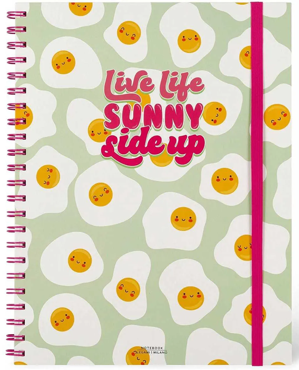 Notes sa spiralom 3 u 1  - LIVE, LIFE SUNY SIDE UP 