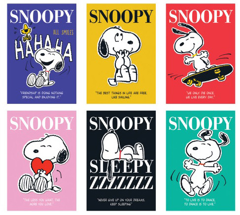 Sveska A5 SK SPORTY SNOOPY  52L 