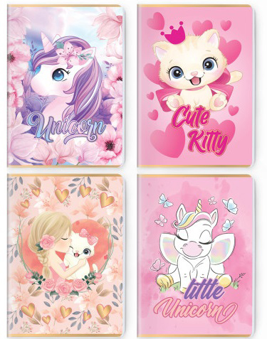 Sveska A5 dikto, KOLEKCIJA ZA DEVOJČICE 