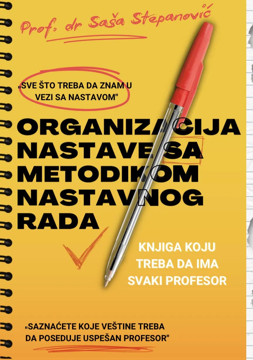 ORGANIZACIJA NASTAVE SA METODIKOM NASTAVNOG RADA 
