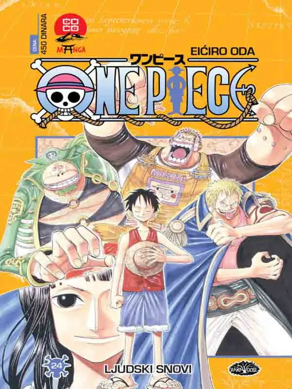 ONE PIECE 24 Ljudski snovi 