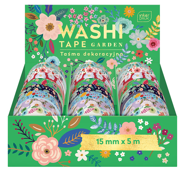 Dekorativni selotejp GARDEN 5m 