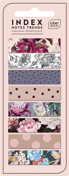 Set osam obeleživača stranica TRENDS 