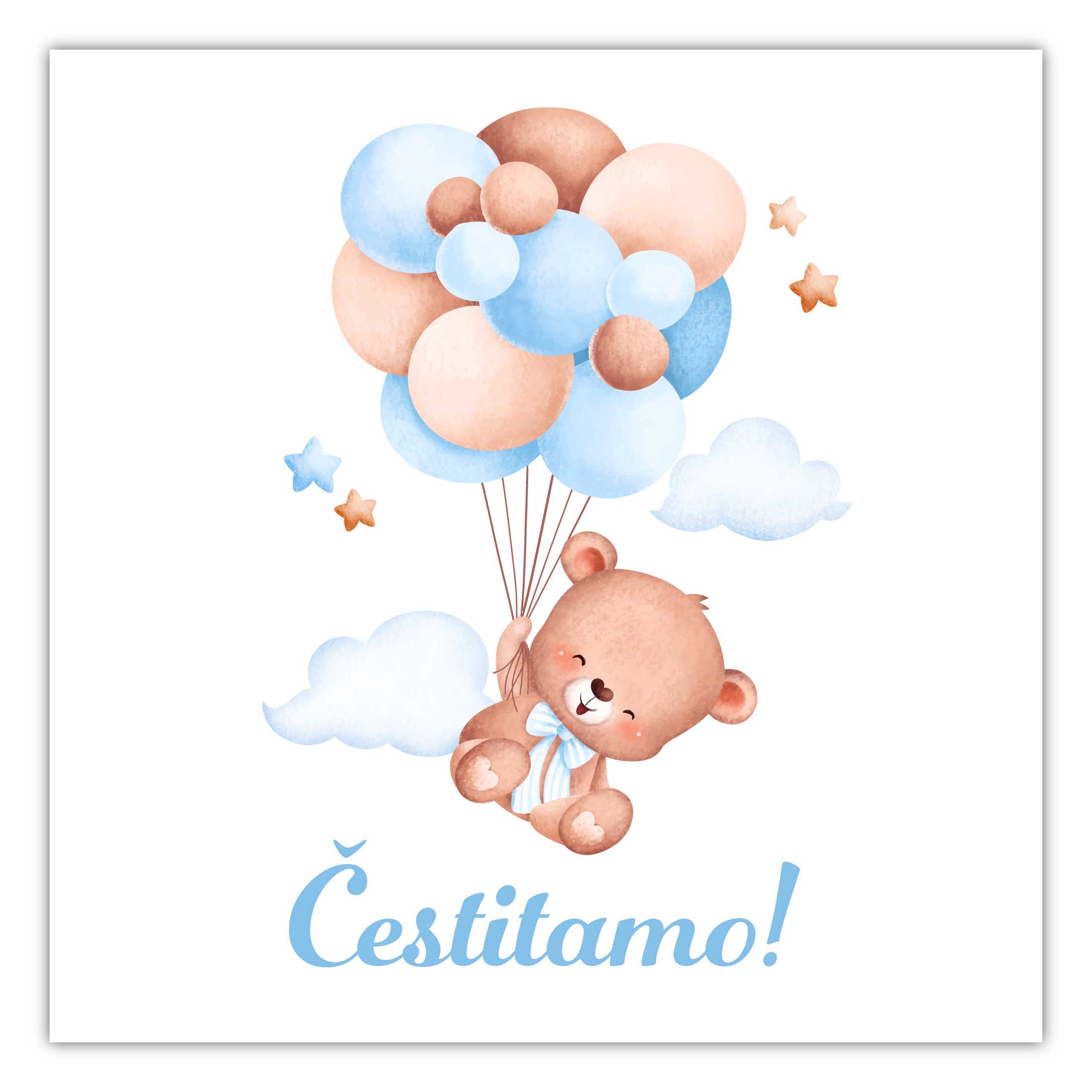 E-Gift kartica ČESTITAMO Beba dečak 5000 