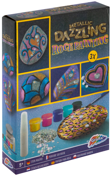 Kreativni set DAZZLING ROCK PAINTING 