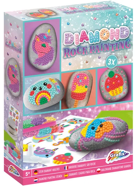 Kreativni set DIAMOND ROCK PAINTING 