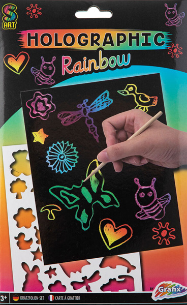Kreativni set ZA GRAVIRANJE - RAINBOW 