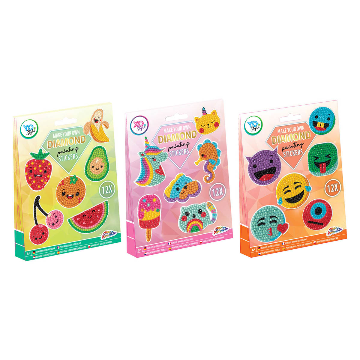 Kreativni set DIAMOND PAINTING STICKERS 