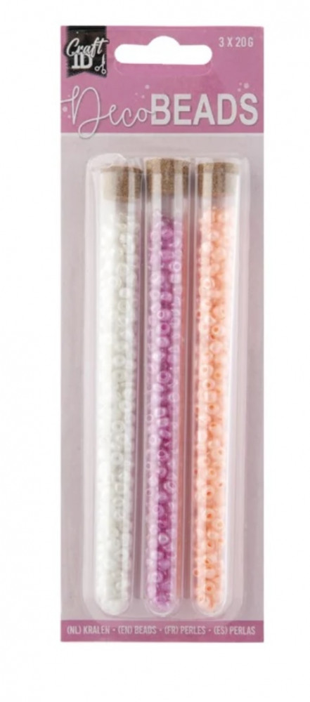 Perlice za ukrašavanje u epruveti, više vrsta BELA LILA ROZE 