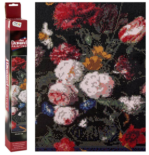 Bockalica - bojanka  CVEĆE 40X50CM 