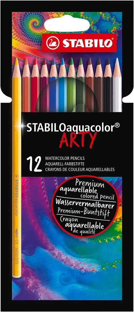 STABILO ACQUACOLOR DRVENE AKVAREL BOJICE 1/12 