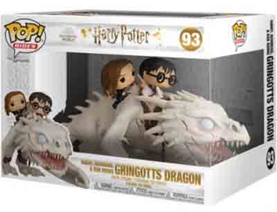 Figurica HARRY POTTER POP!  RIDES - DRAGON W/HARRY, RON, & HERMIONE 