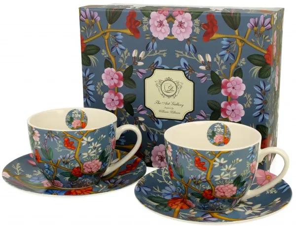 Šolje 2 CUPS WITH SAUCERS BLUE W KILBURNE 