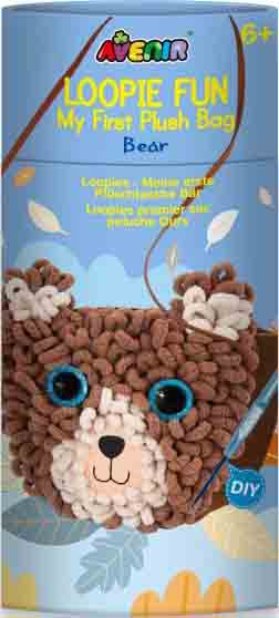 Kreativni set MOJA PRVA PLIŠANA TORBA - MEDA 