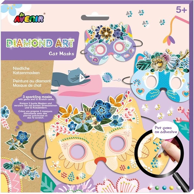 Kreativni set CAT MASKS 