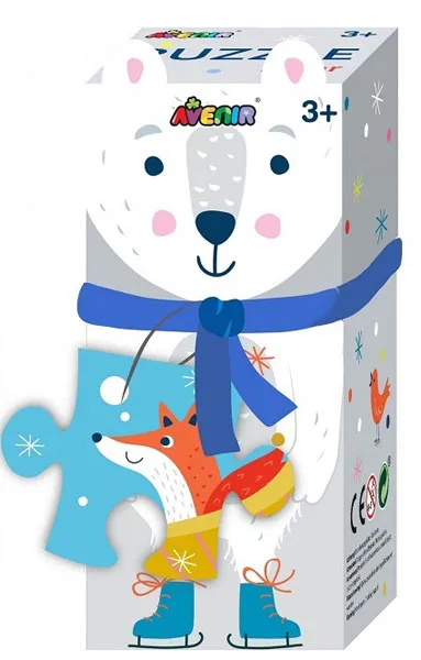 Puzzle za decu POLARNI MEDA 