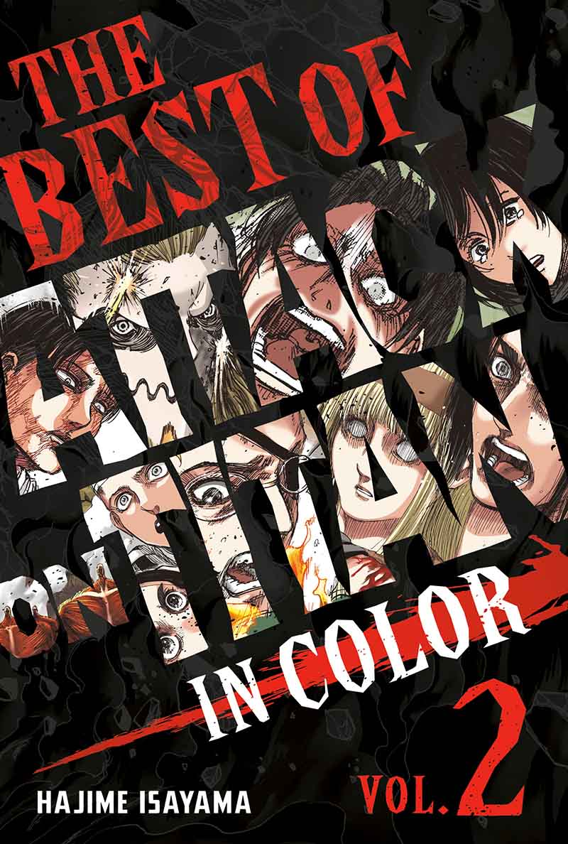 BEST OF ATTACK ON TITAN COLOR HC VOL 02 