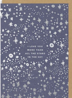 Čestitka STARS IN THE SKY 