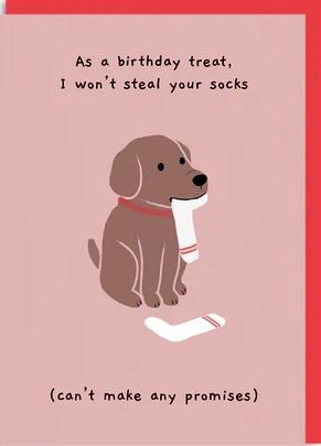 Rođendanska čestitka STEAL YOUR SOCK 