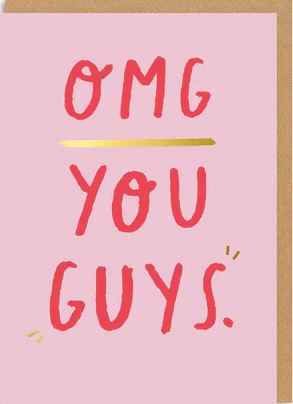 Čestitka OMG YOU GUYS 