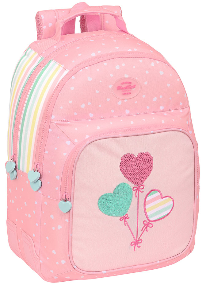 Ranac školski sa dve pregrade BLACKFIT8 BALONI 