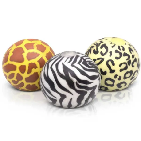 Antistres igračka set tri loptice SCRUNCHEMS - SAFARI 