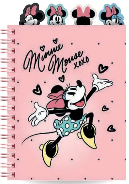 Notes sa spiralom A5 kvadratići MINI MAUS 